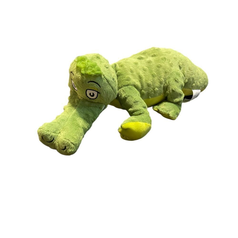 Kohls Cares Green Dr. Seuss Alligator Green ABC Crocoldile Plush Stuffed 21"